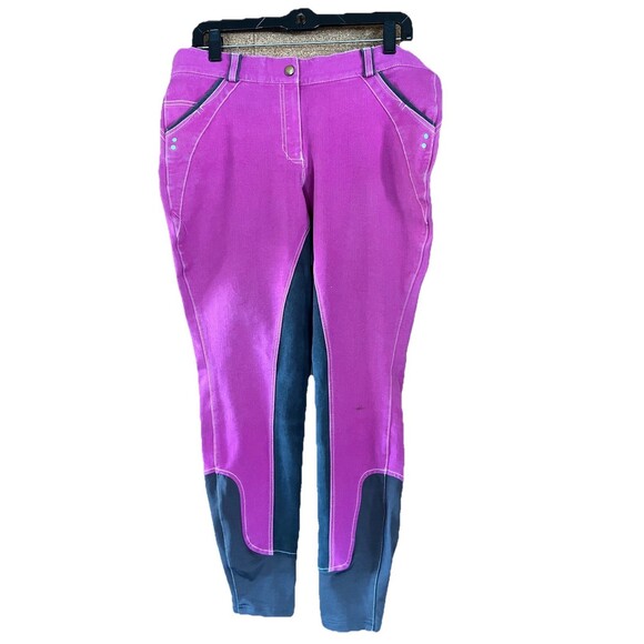 HorseWare Ireland Fushia Pockets, Size 32R - Picture 1 of 6